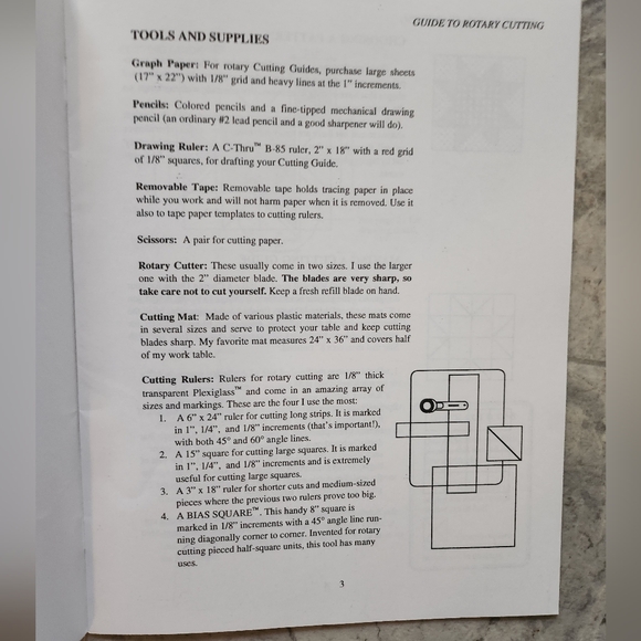 Guide to Rotary Cuttings Marsha McCloskey's - Picture 7 of 7